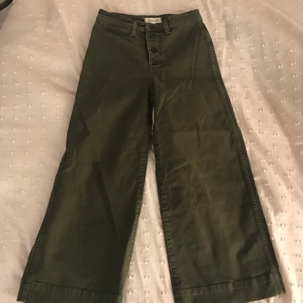 Made well wide leg pants